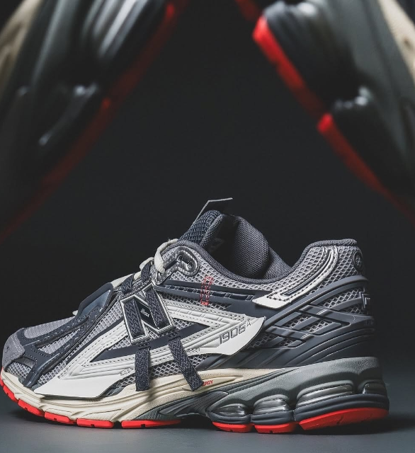 New Balance 1906A Slate Grey Drift Red