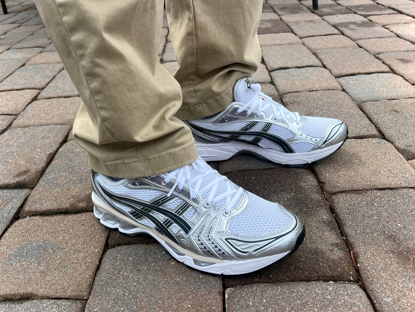 Asics Gel-Kayano 14 White Graphite Grey