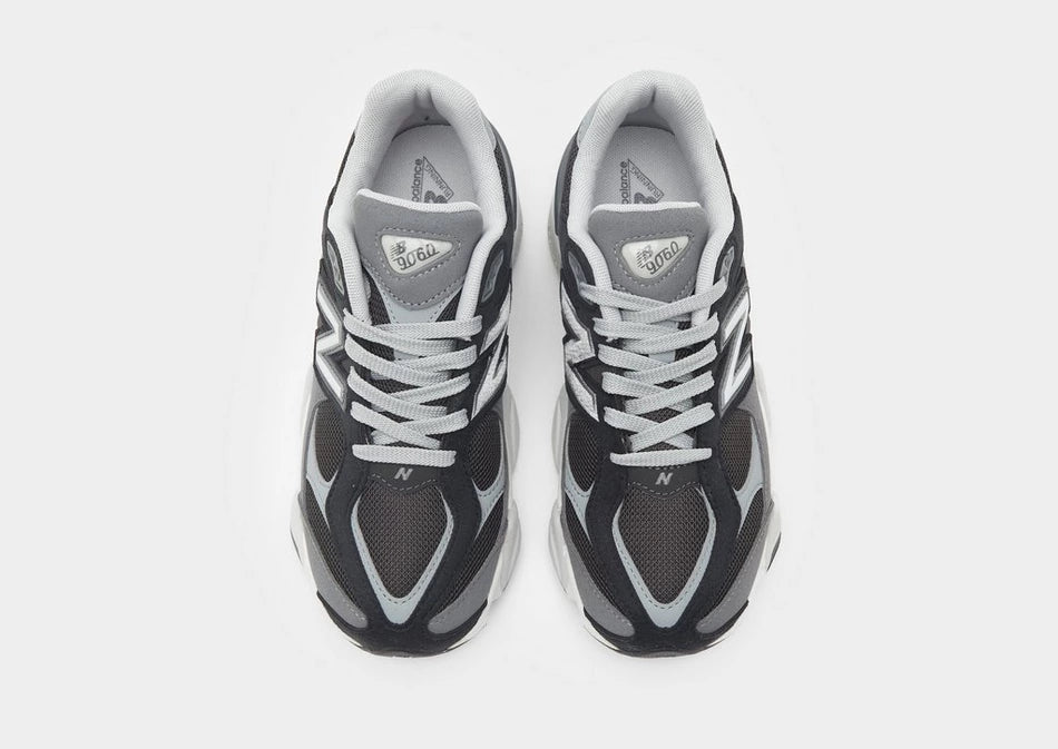 New Balance 9060 Black Shadow Grey Suede