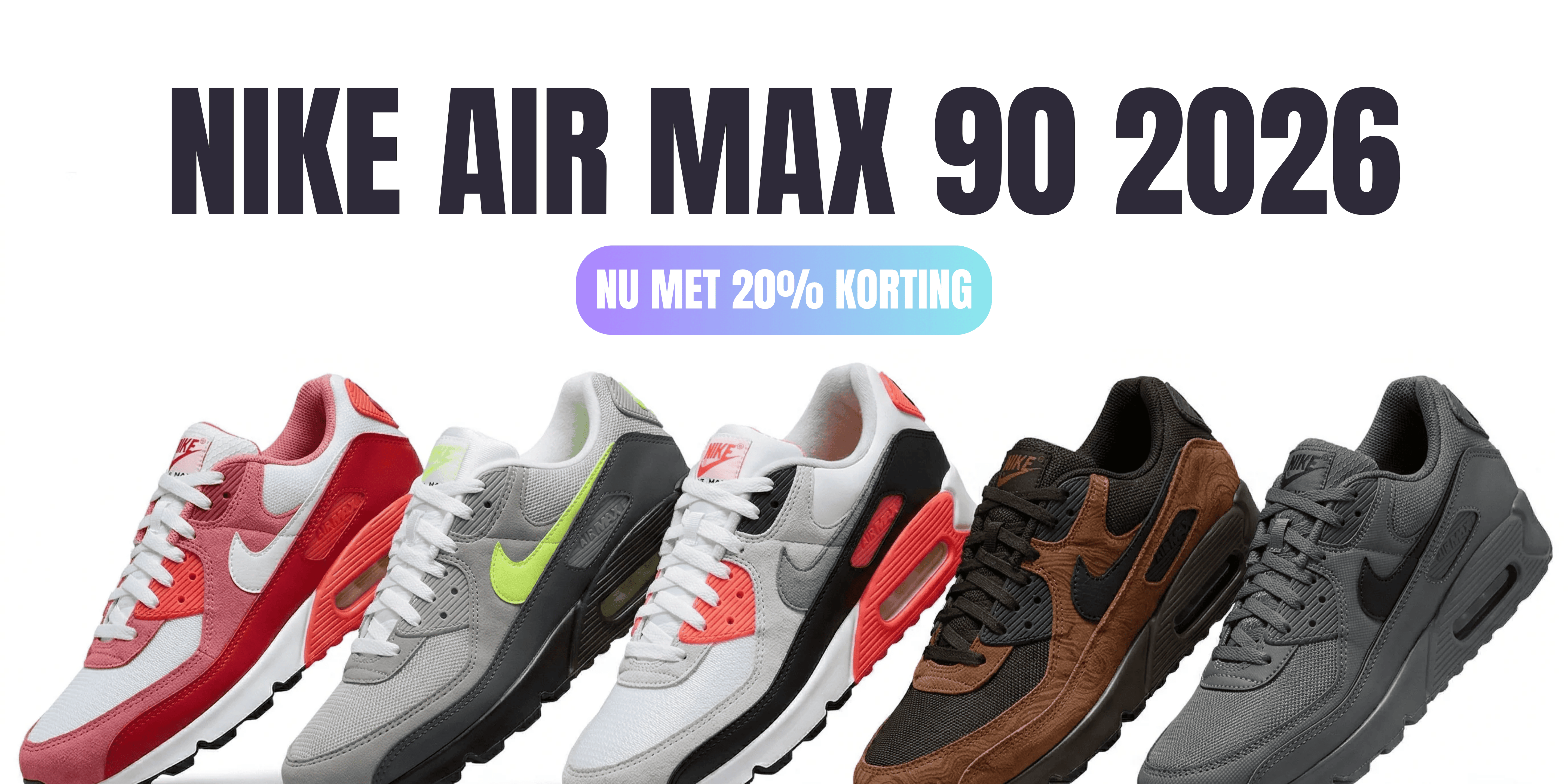 De beste Nike Air Max 90 releases in 2026 tot nu toe!