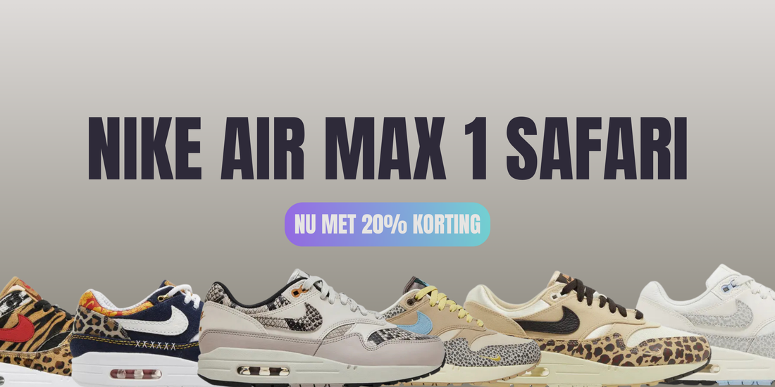 De BESTE Nike Air Max 1 met Safari print, dit zijn ze!