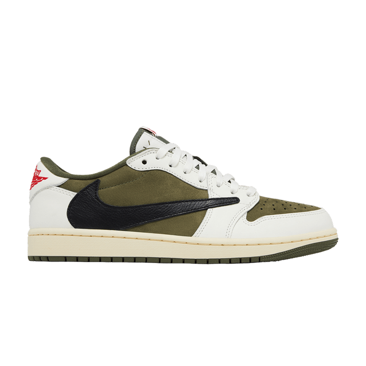 Travis Scott x Air Jordan 1 Retro Low OG SP 'Reverse Olive / Medium Olive'