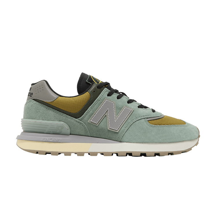 Stone Island x New Balance 574 Legacy 'Light Green'