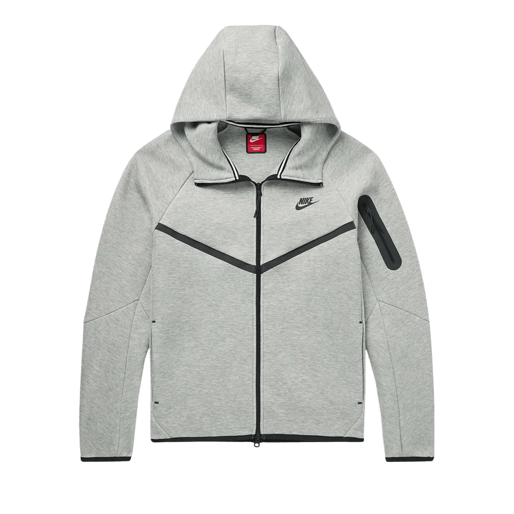 Nike Tech Fleece Full-Zip Windrunner Hoodie Dark Grey Heather/Black HV0949-063