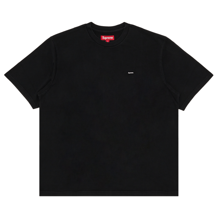Supreme Small Box Tee zwart met klein box logo op de borst