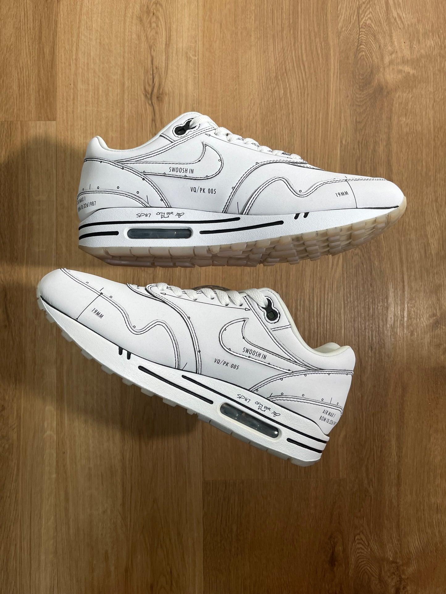 Nike Air Max 1 'Tinker Sketch to Shelf White'