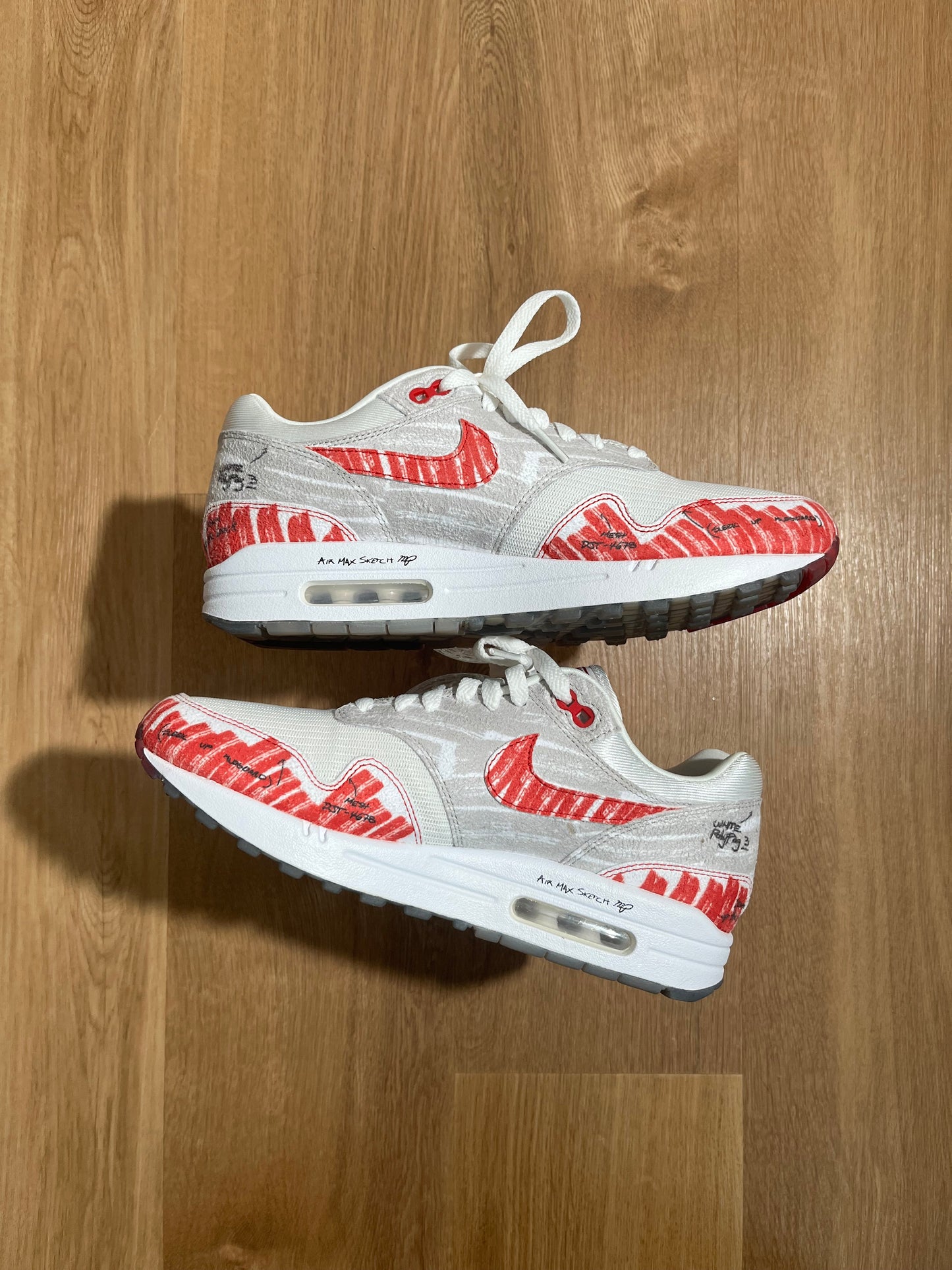 Nike Air Max 1 'Tinker Sketch to Shelf Red’