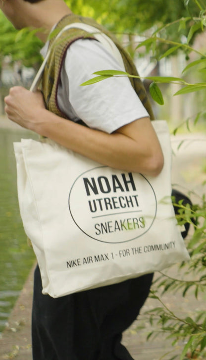 Tote Bag Beige ‘Noah Utrecht Sneakers’