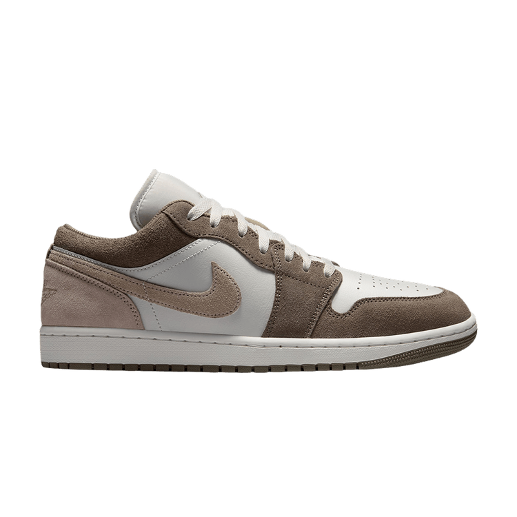 Air Jordan 1 Low Olive Grey 553558-046 sneaker - zijaanzicht