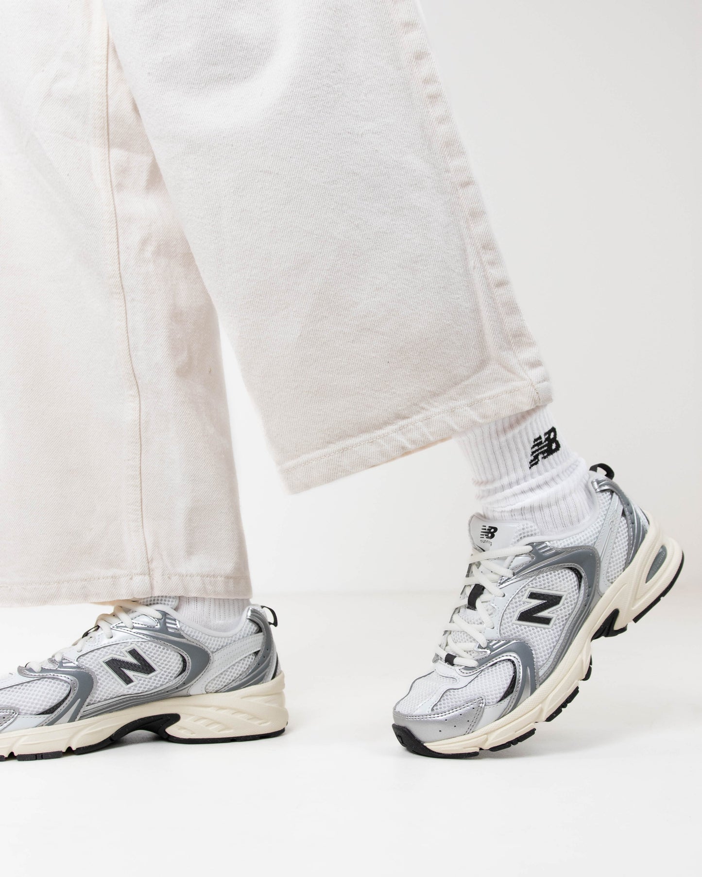 New Balance U530 Silver Metallic