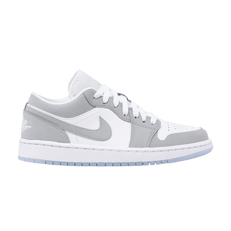 Wmns Air Jordan 1 Low 'White Wolf Grey'