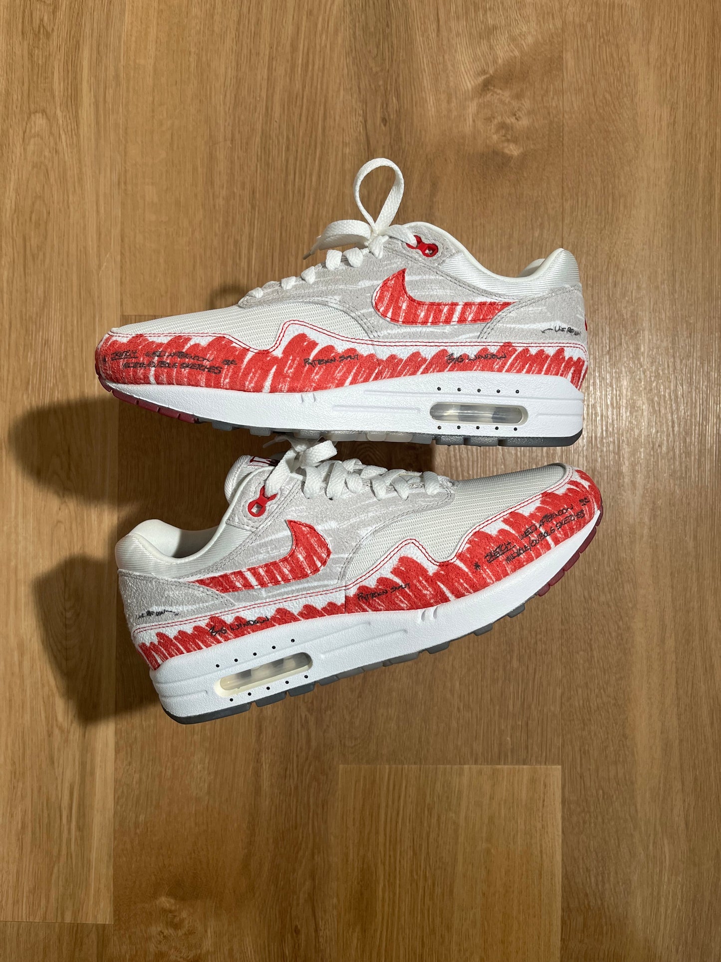 Nike Air Max 1 'Tinker Sketch to Shelf Red’