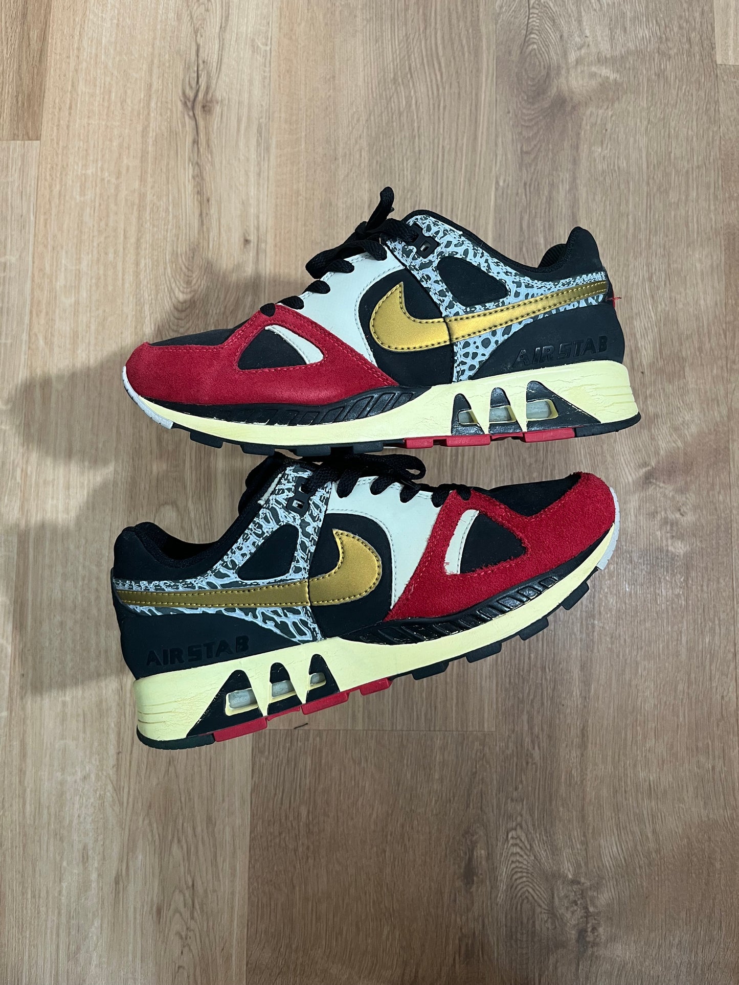 Nike Air Stab 'Black Varsity Red'