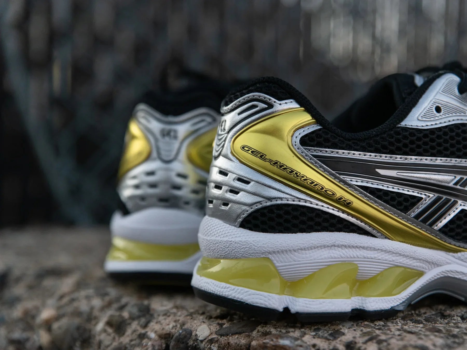 ASICS Gel Kayano 14 'Black Lemon Spark'