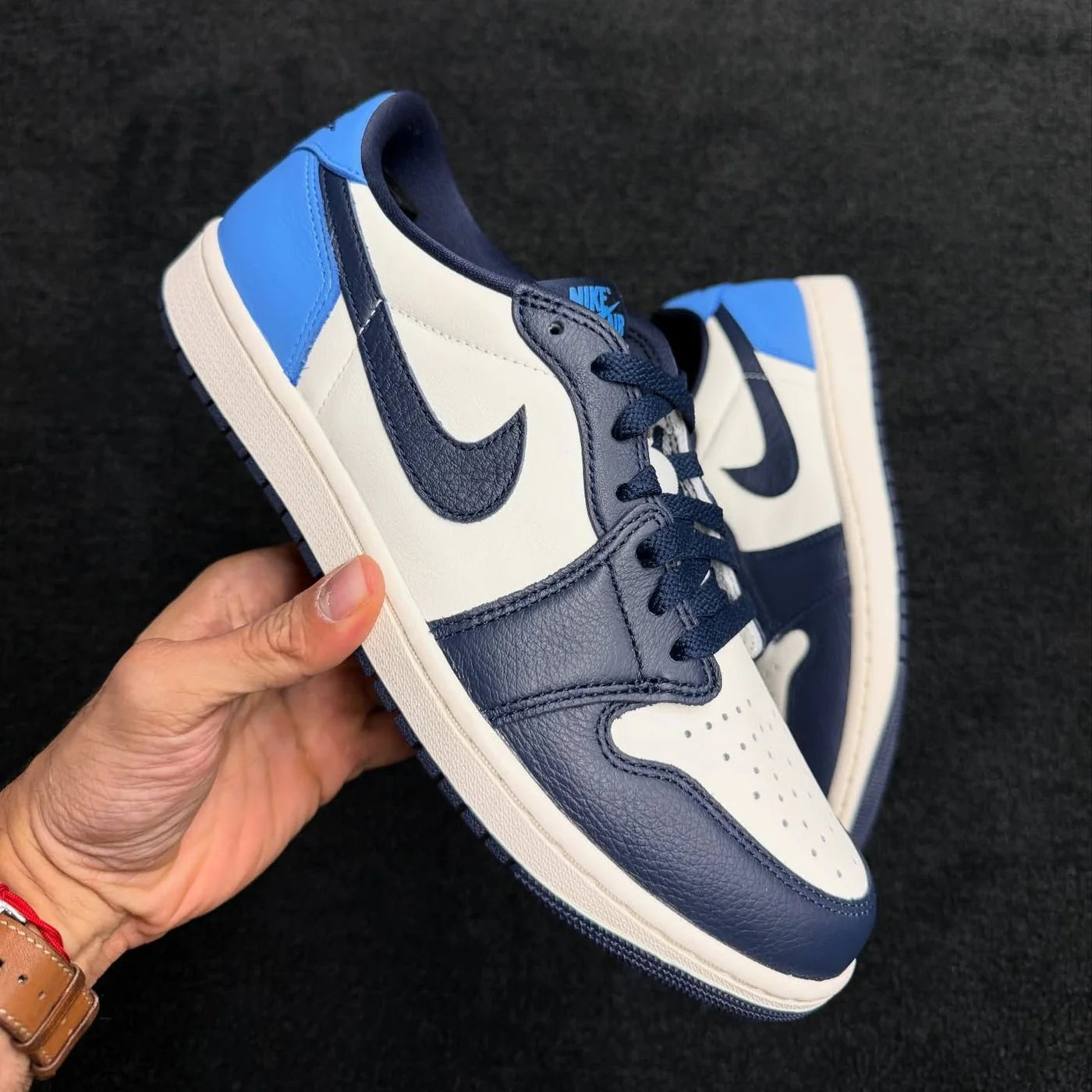 Air Jordan 1 Retro Low OG 'Obsidian UNC'