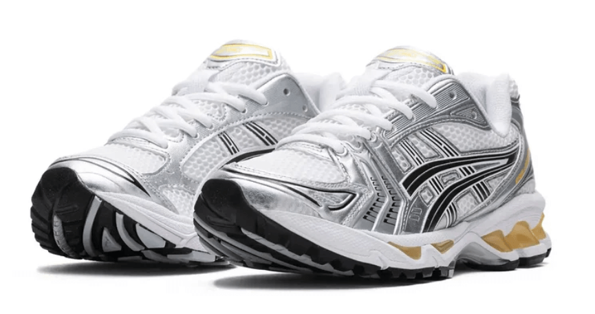 Asics Gel Kayano 14 'White Tai-Chi Yellow'