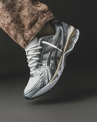 Asics Gel-Kayano 14 White Graphite Grey