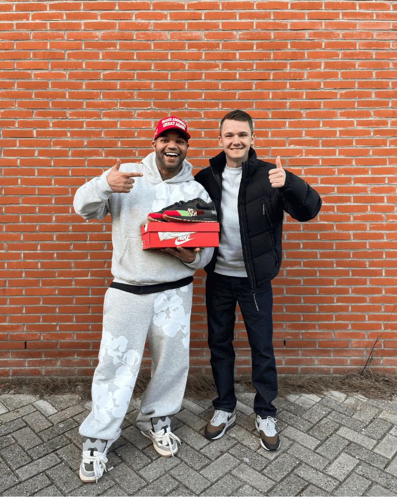 Brace koopt sneakers bij Noah Sneakers 