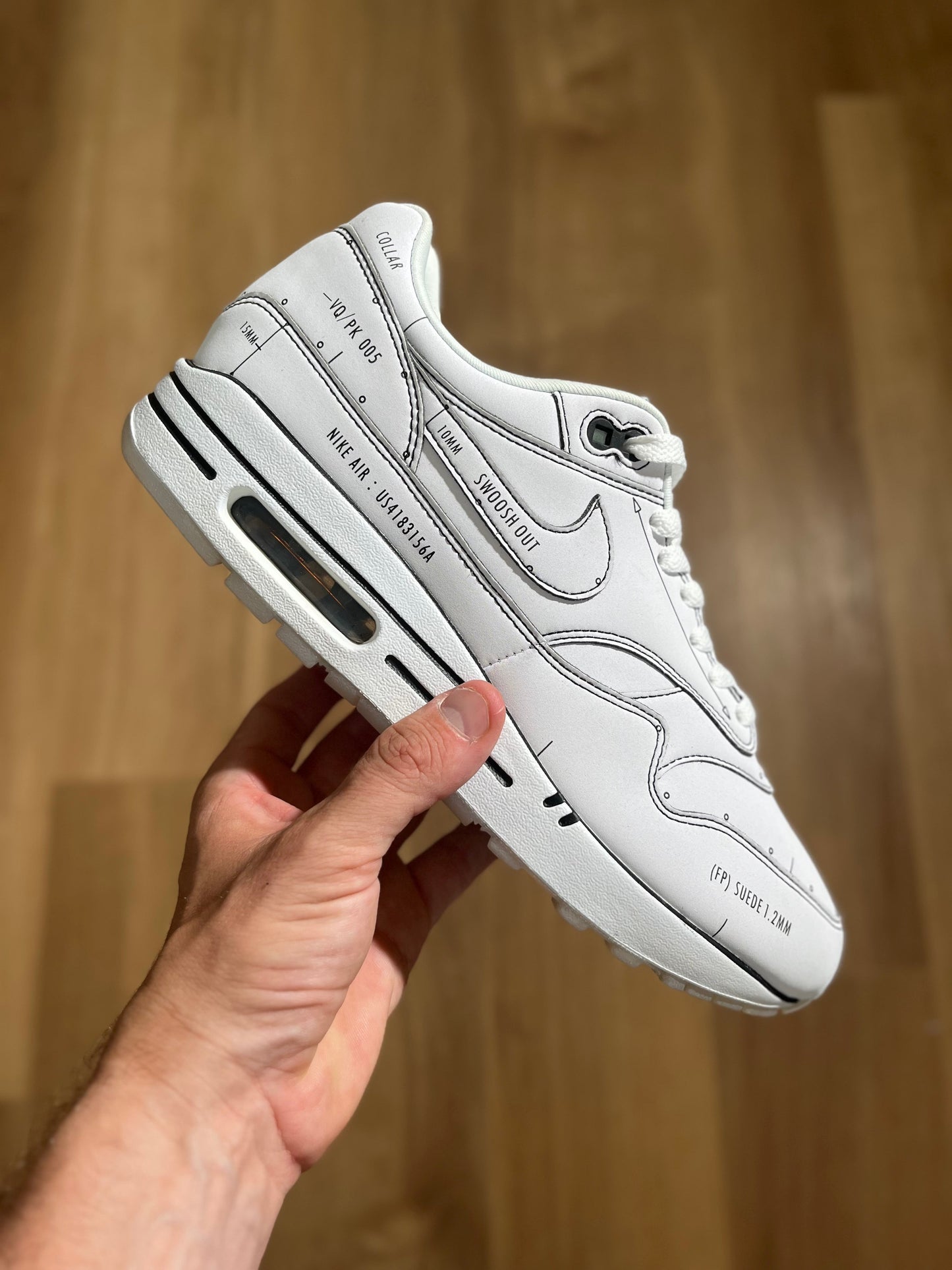 Nike Air Max 1 'Tinker Sketch to Shelf White'