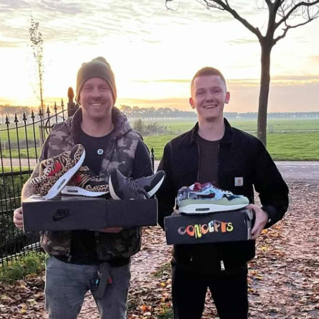 DJ Juvanice koopt Nike Air Max 1 Concepts en Animal