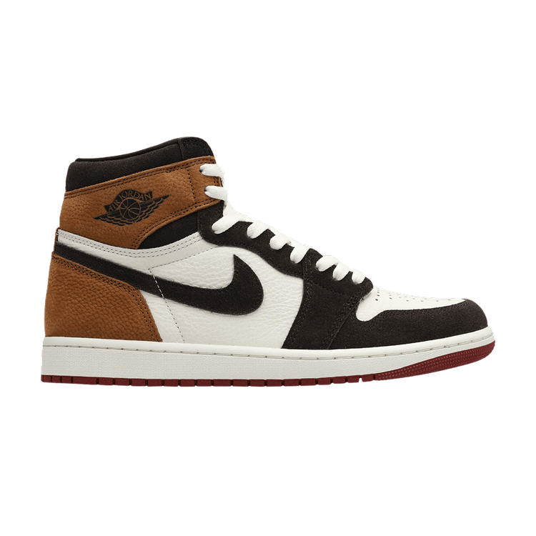 Air Jordan 1 High OG 'Love The Game' DZ5485-201 in wit, bruin en bordeaux