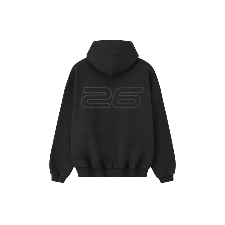 Fear of God Essentials Vintage Black Hoodie - foto 2
