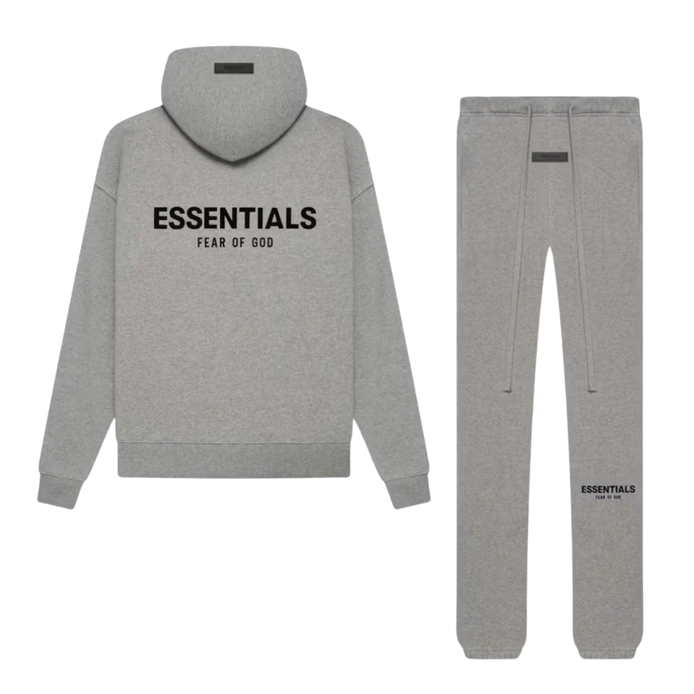 Fear of God Essentials Dark Oatmeal Full Set, hoodie en sweatpants