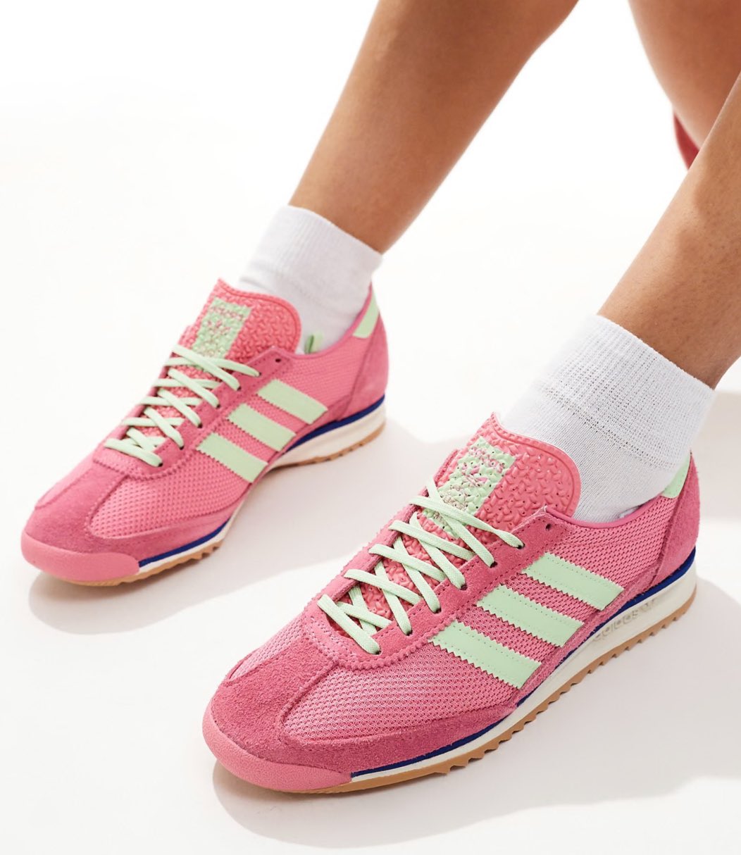 adidas SL72 Pink Fusion Green Spark (Women's)