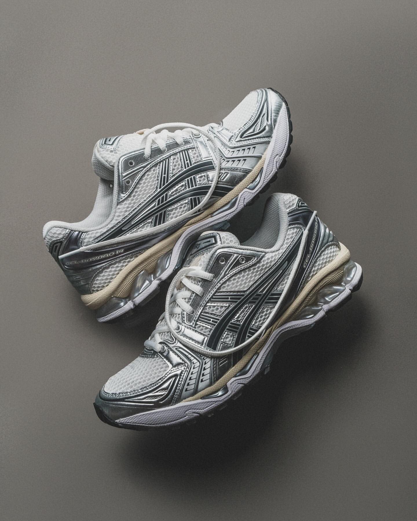 Asics Gel-Kayano 14 White Graphite Grey