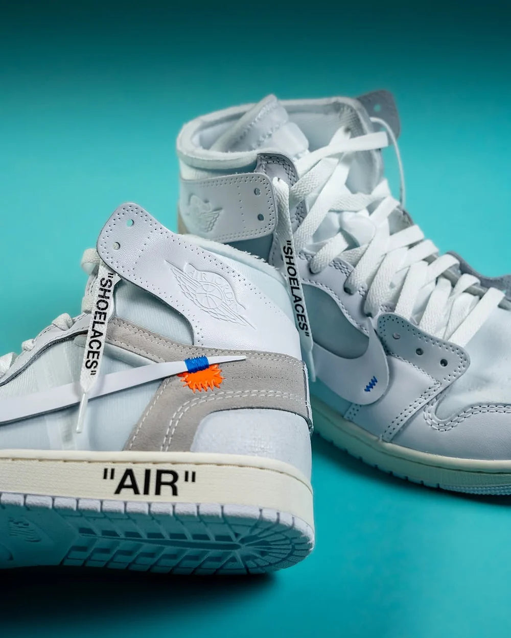 Off-White x Air Jordan 1 Retro High OG 'Alaska'
