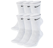 Nike Sokken - Everyday Lightweight Crew White 6-PACK