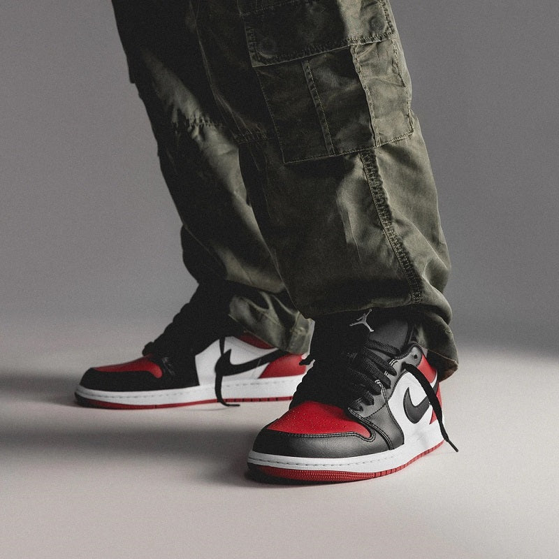 Air Jordan 1 Low 'Bred Toe'