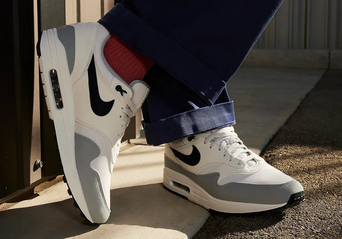 Nike Air Max 1 'Pure Platinum Dark Obsidian'