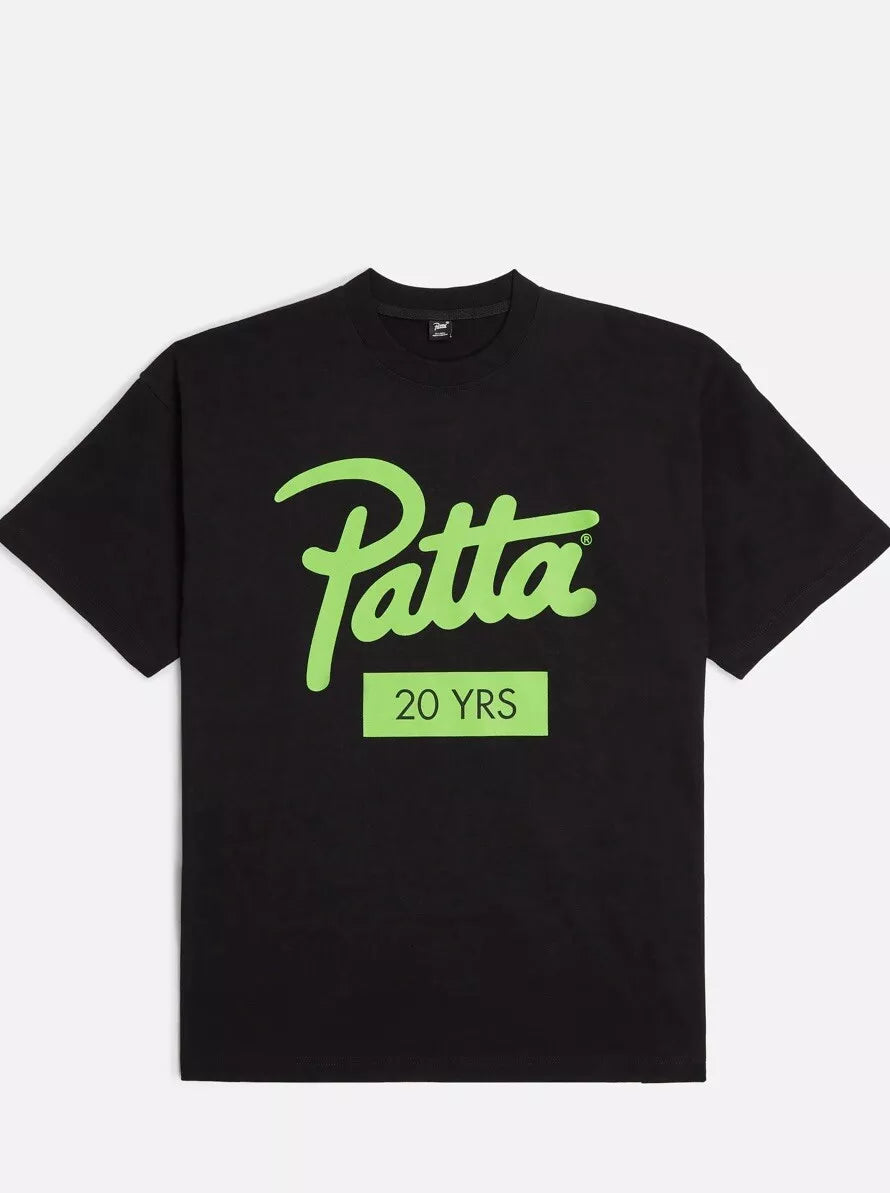 Patta 20th Anniversary T-Shirt 'Black'