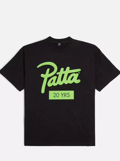 Patta 20th Anniversary T-Shirt 'Black'