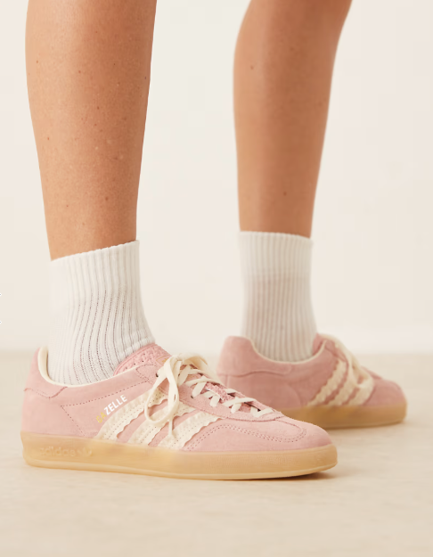 adidas Gazelle Indoor Wonder Mauve Crew White (Women's)