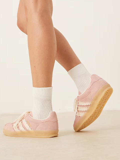 adidas Gazelle Indoor Wonder Mauve Crew White (Women's)