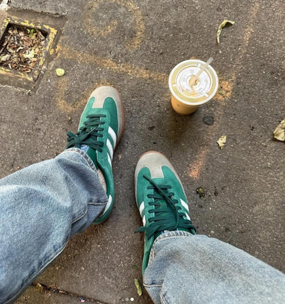 adidas Samba OG Collegiate Green Gum Grey Toe