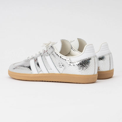 ADIDAS Samba OG Silver Metallic Cloud White (Women's)