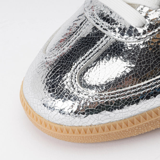 ADIDAS Samba OG Silver Metallic Cloud White (Women's)