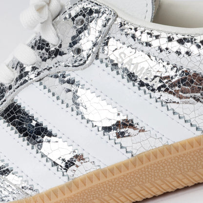 ADIDAS Samba OG Silver Metallic Cloud White (Women's)