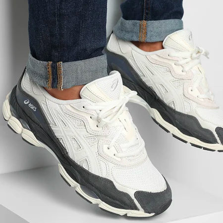 ASICS Gel-NYC White Smoke Grey