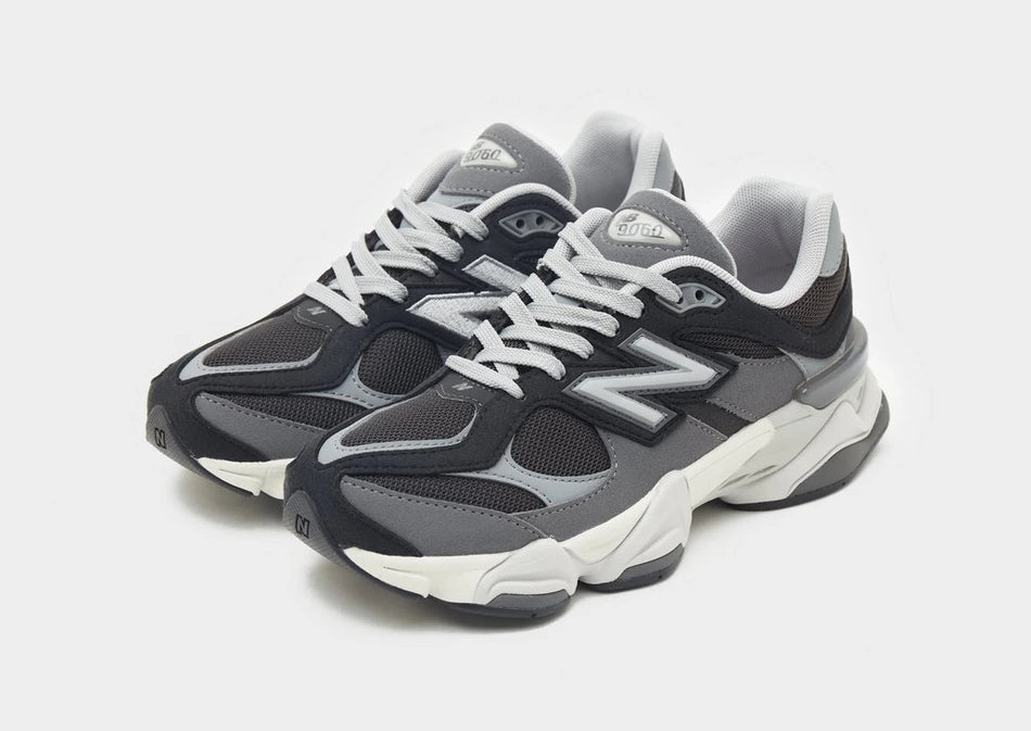 New Balance 9060 Black Shadow Grey Suede