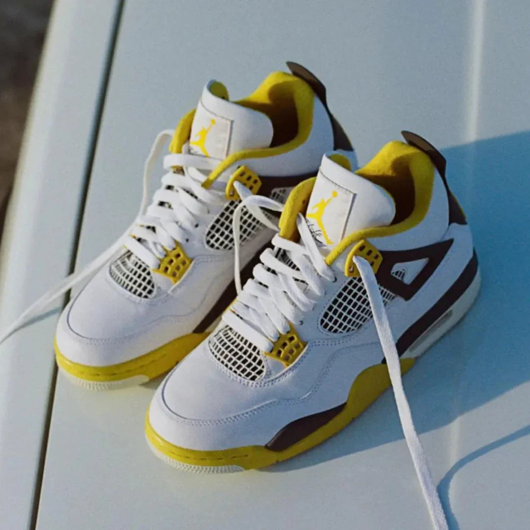 Wmns Air Jordan 4 Retro 'Vivid Sulfur'