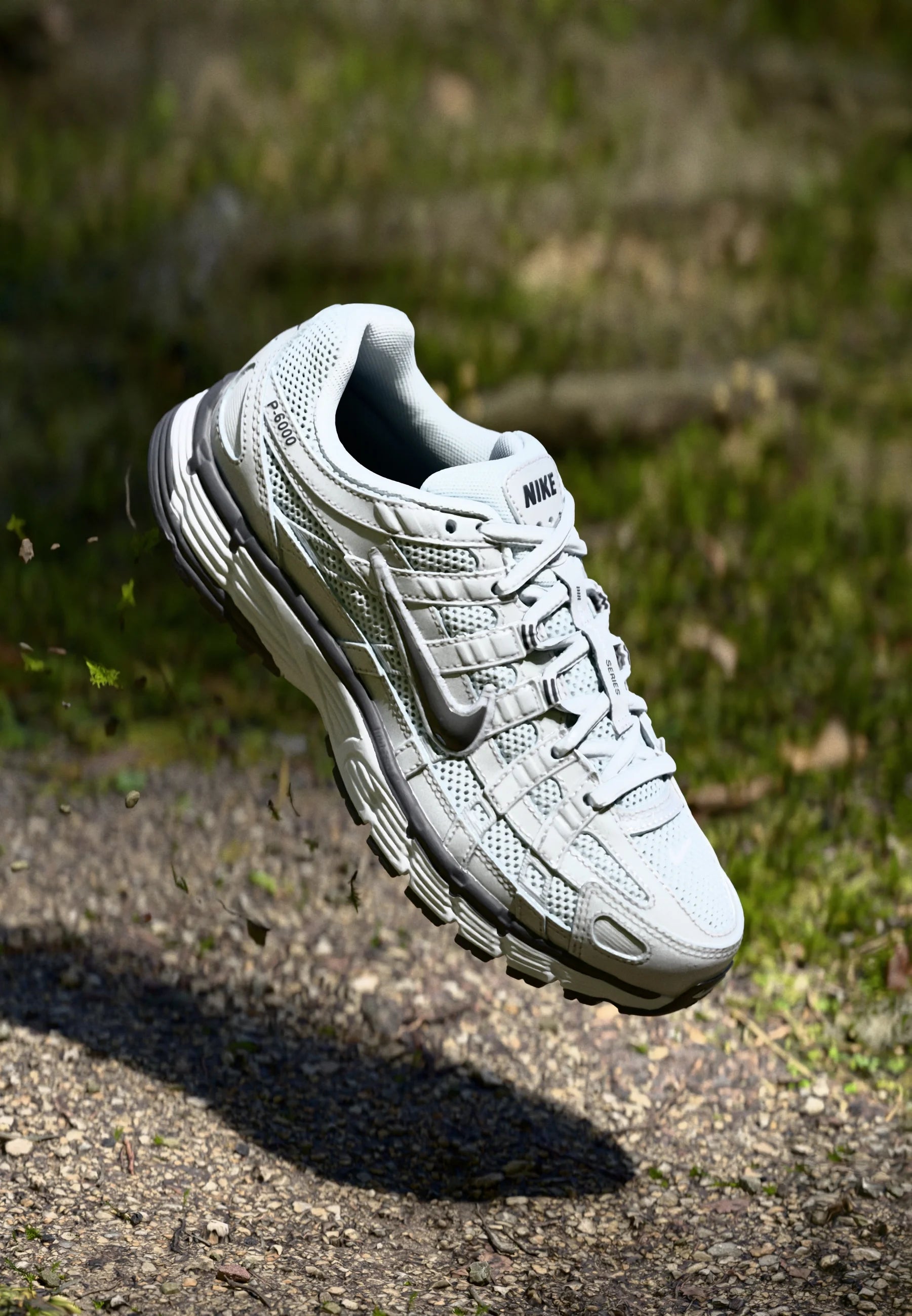 Nike P-6000 'White Metallic Silver Black'