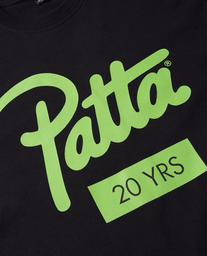 Patta 20th Anniversary T-Shirt 'Black'