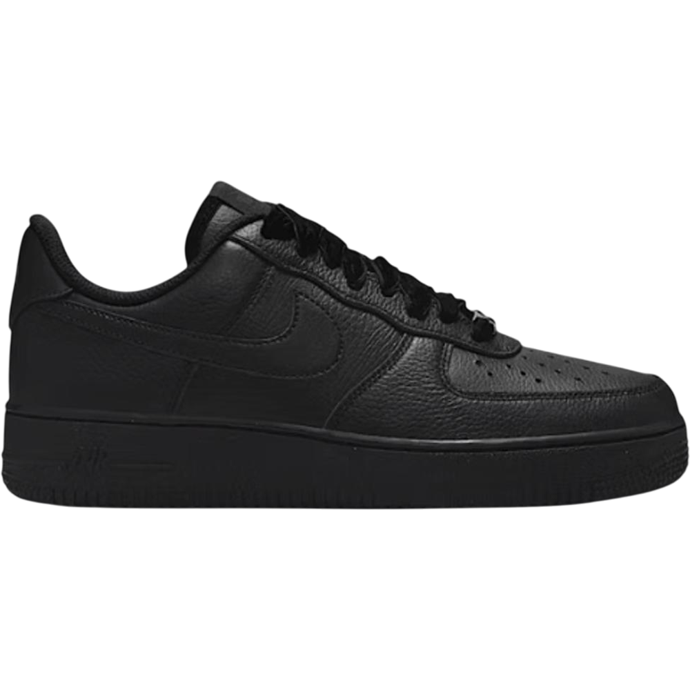 Nike Air Force 1 Low Ribbon Laces Triple Black (Women's)