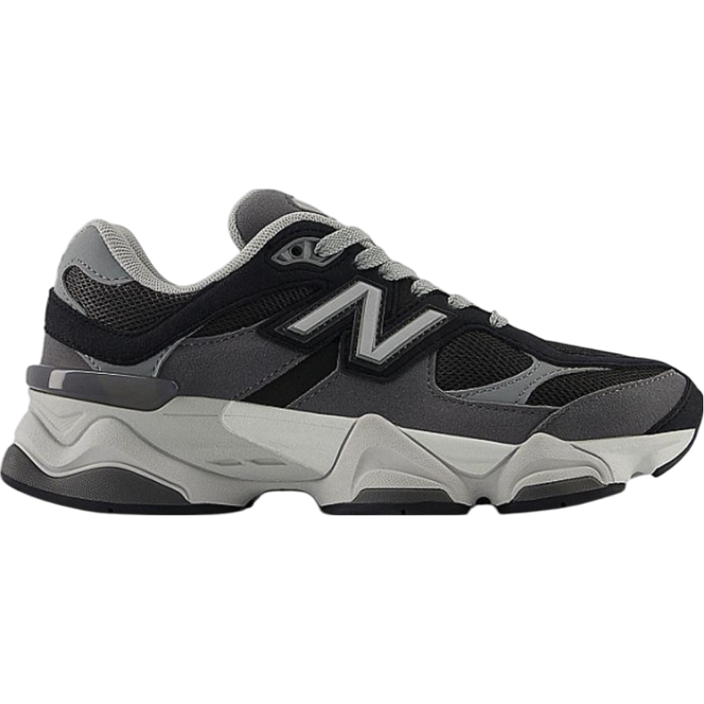 New Balance 9060 Black Shadow Grey Suede