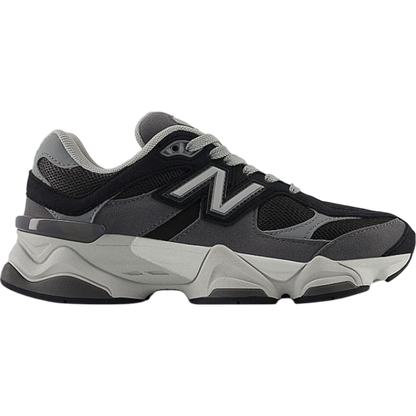 New Balance 9060 Black Shadow Grey Suede