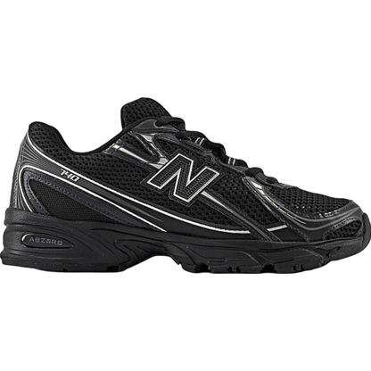 New Balance 740v2 Black Grey Silver Men's